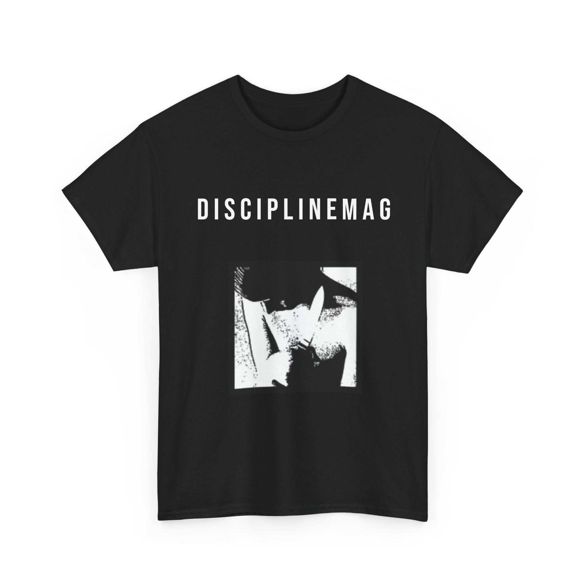 DISCIPLINE MAG "F#CKED BY NOISE" T-SHIRT [BLACK]