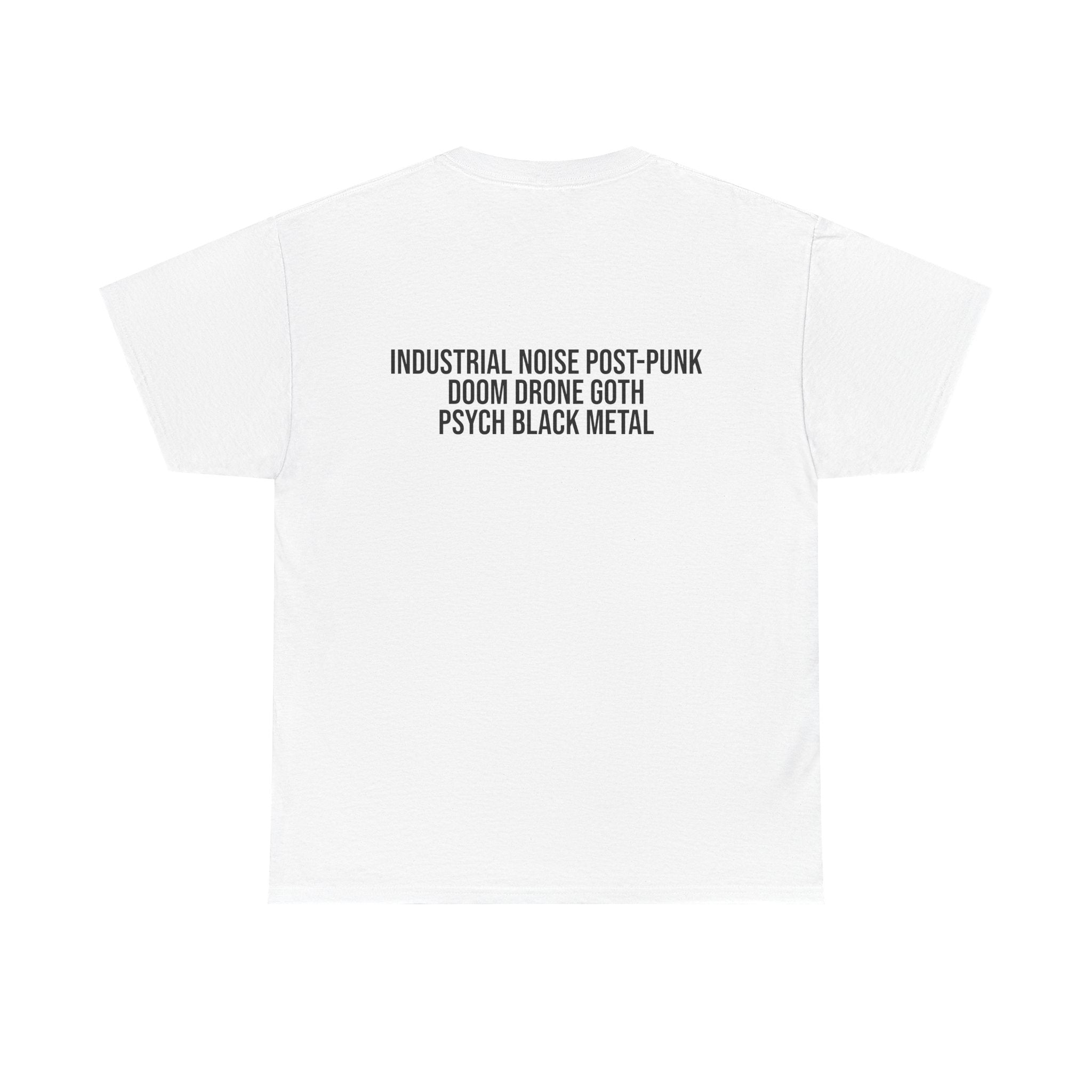 DISCIPLINE MAG T-SHIRT GENRES [WHITE]