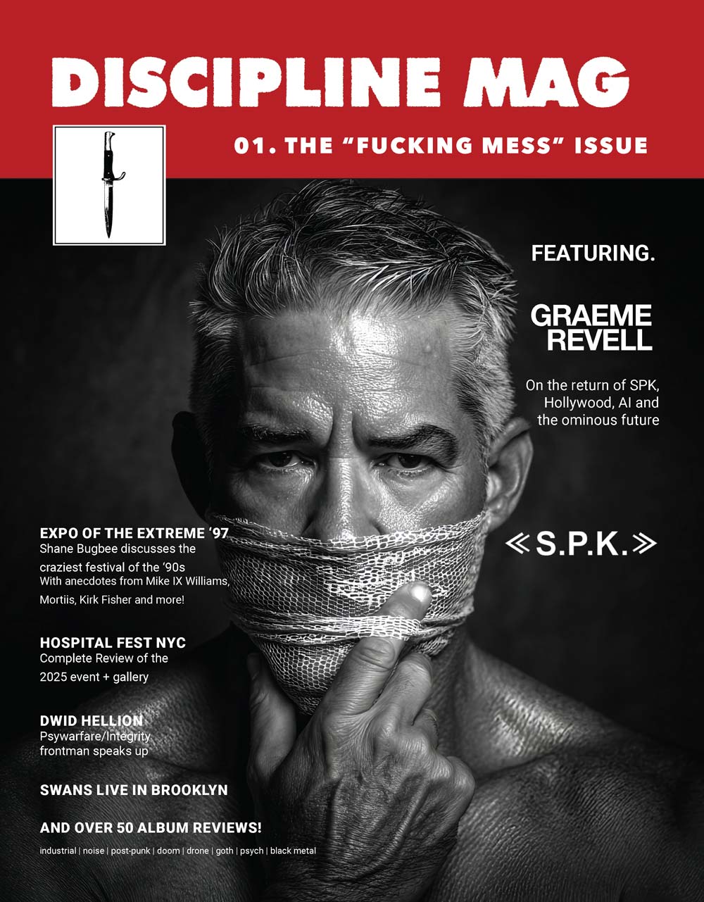 Discipline Mag Issue 1: The "F*cking Mess" Issue [FREE SHIPPING]