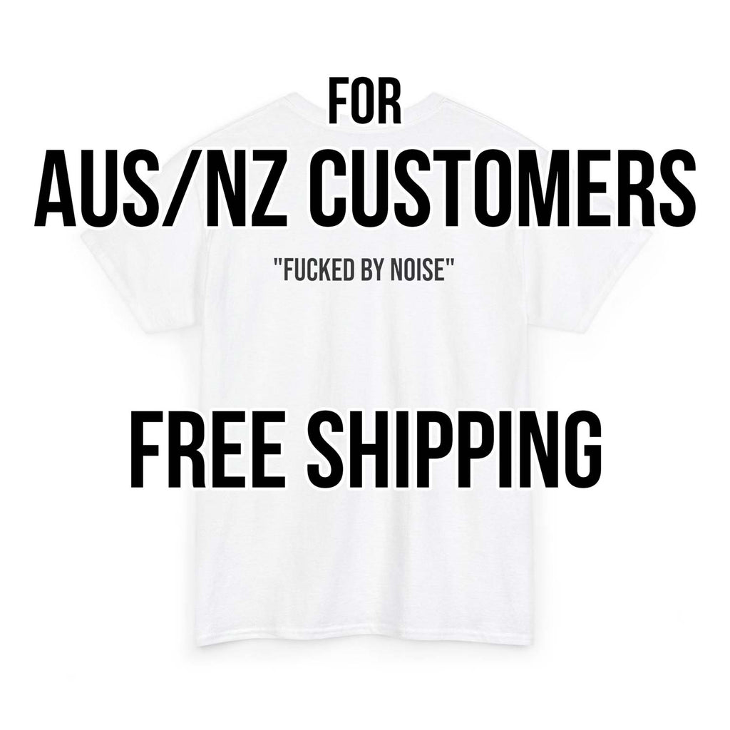 "F#CKED BY NOISE" T-SHIRT [AU SUPPLIER/FREE DELIVERY]